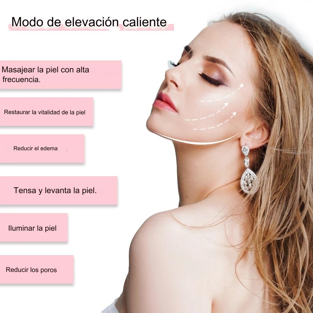 Masajeador Facial Antiarrugas / Fototerapia