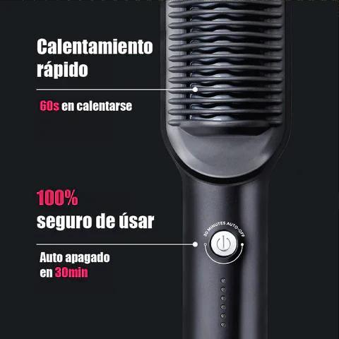 Cepillo Alisador de Cabello Profesional de Cerámica