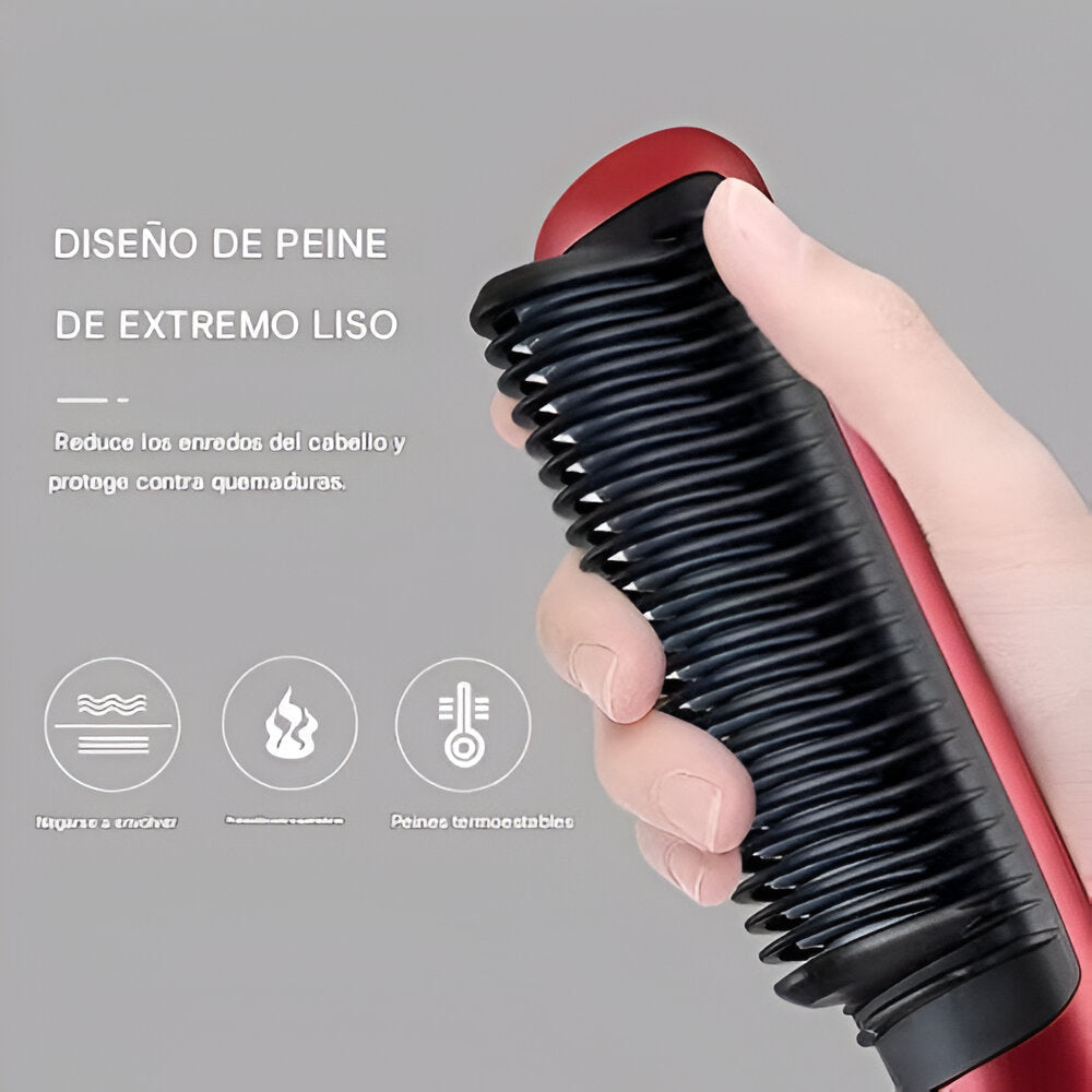 Cepillo Alisador de Cabello Profesional de Cerámica