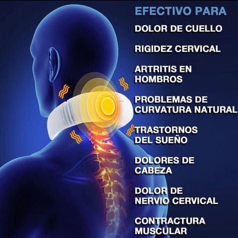 MASAJEADOR TERAPEUTICO PARA CUELLO Y ESPALDA