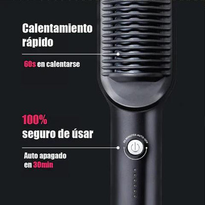 Cepillo Alisador de Cabello Profesional de Cerámica