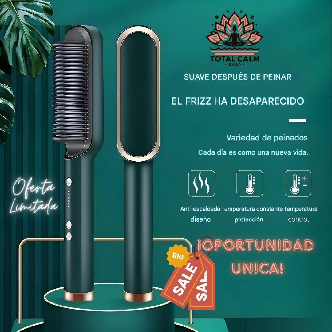 Cepillo Alisador de Cabello Profesional de Cerámica